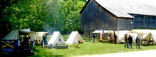 10th Cavalry Camp at the Barn